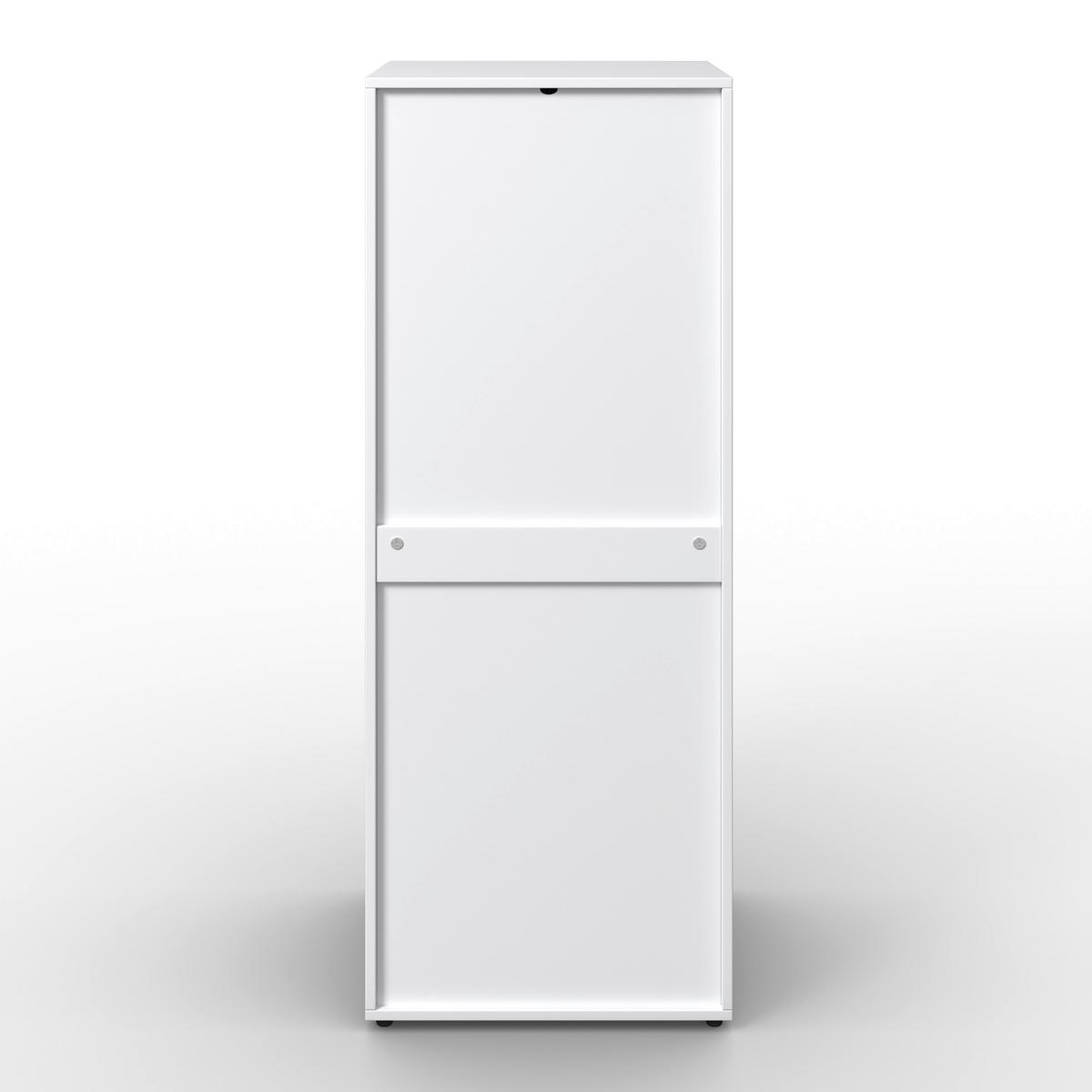 Komoda MICK - hnedá/čierna, Modern, plast (46/119,5/40cm) - Modern Living