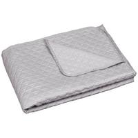 Tagesdecke Olivia - Silberfarben, KONVENTIONELL, Textil (160/220cm) - Ondega