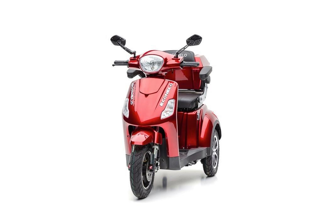 ELEKTROMOBIL E-J1000L-Red - Rot, Basics, Metall (152/67/102cm)