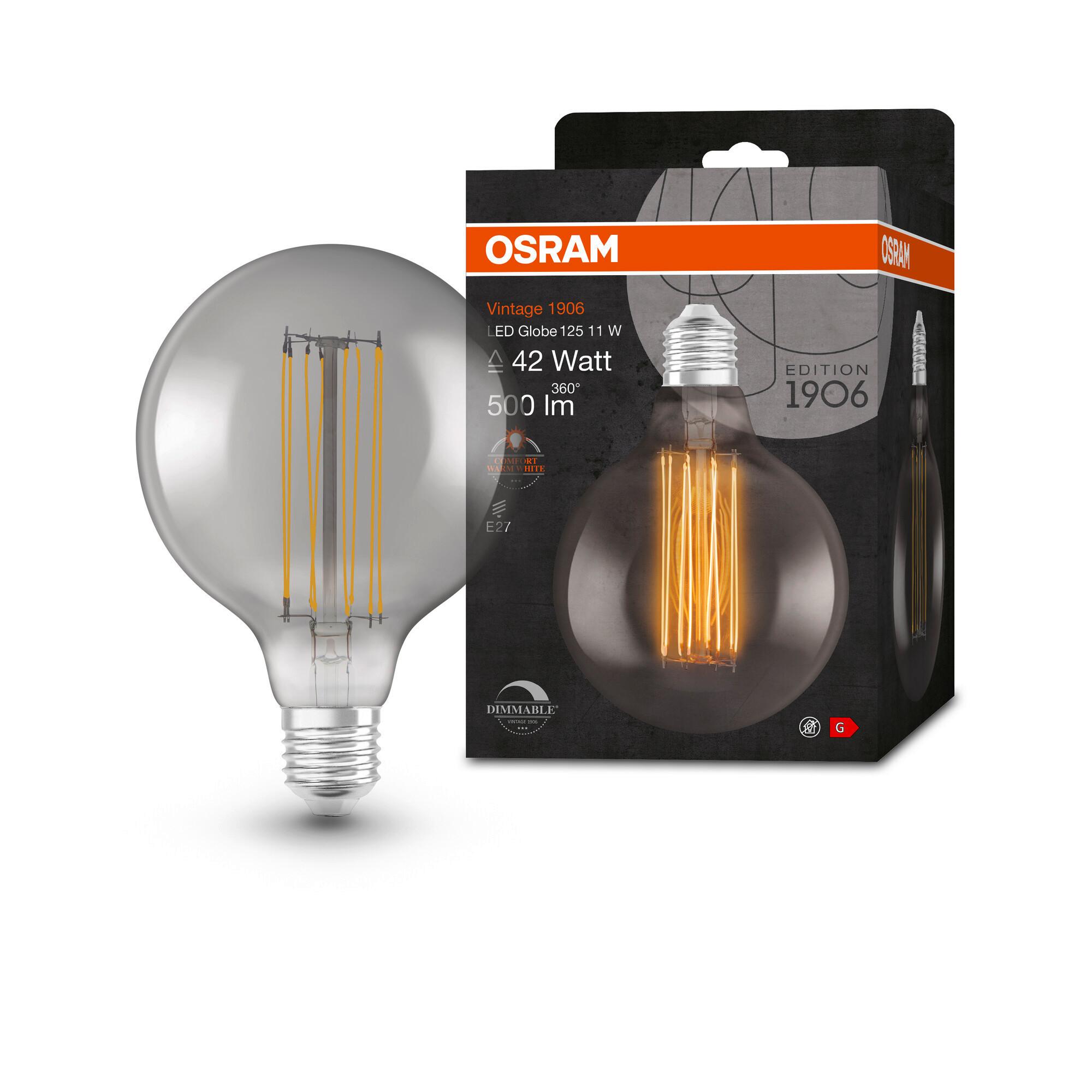 LED-Leuchtmittel Vintage 1906 Led Dim42 11w/180 - Hellgrau, Basics, Glas (12,4/17,3cm) - Ledvance