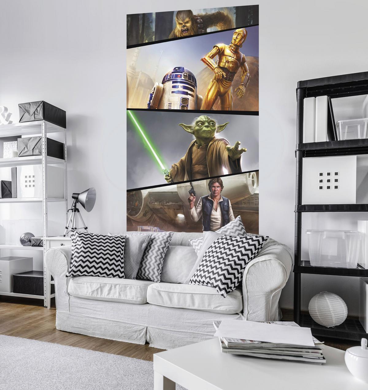 Vliestapete Star Wars Moments Rebels - Multicolor, Basics (120/200cm) - Komar