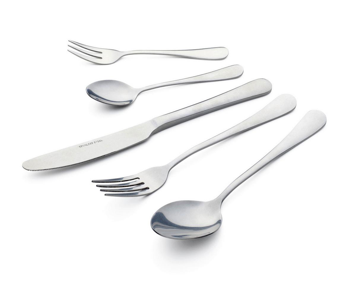 SADA PŘÍBORŮ EW-BS-3040 - barvy stříbra, Basics, kov - Echtwerk