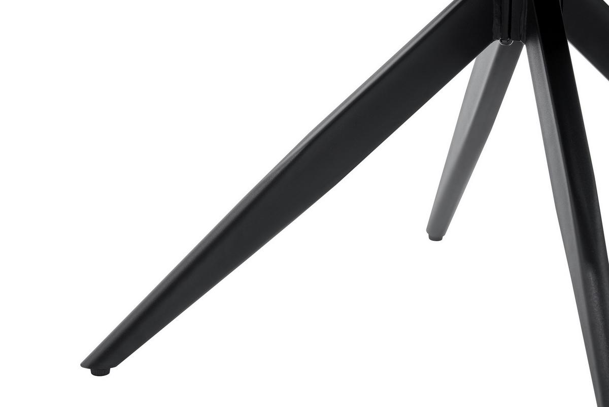 Armlehnstuhl Flow Grau/Schwarz B: 57,5 cm - Schwarz/Grau, MODERN, Holz/Textil (57,5/85/62cm) - Livetastic