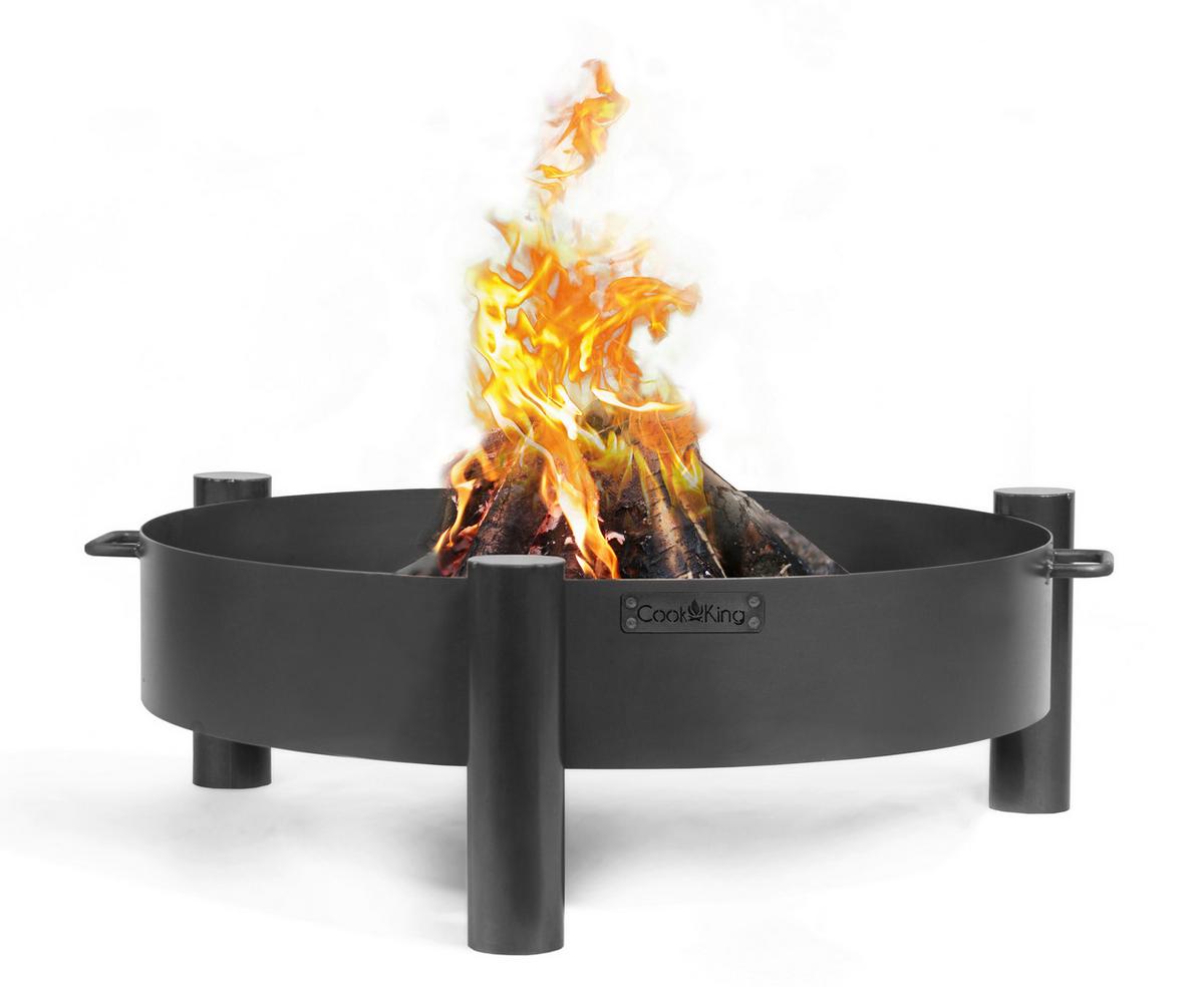 Feuerschale Feuerschale Haiti - Schwarz, Basics, Metall (68/30cm)