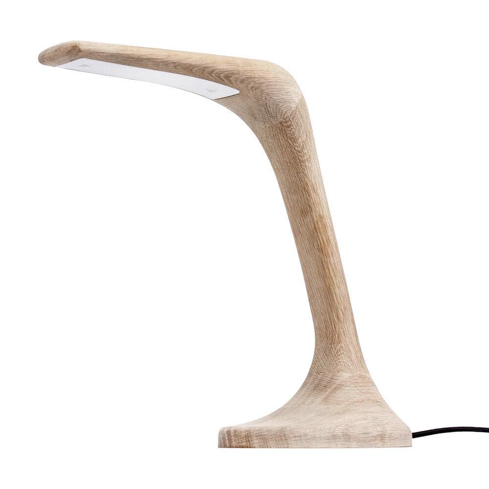 LED-Schreibtischleuchte 7010103 Concordia - Eichefarben, Natur, Holz (35cm)