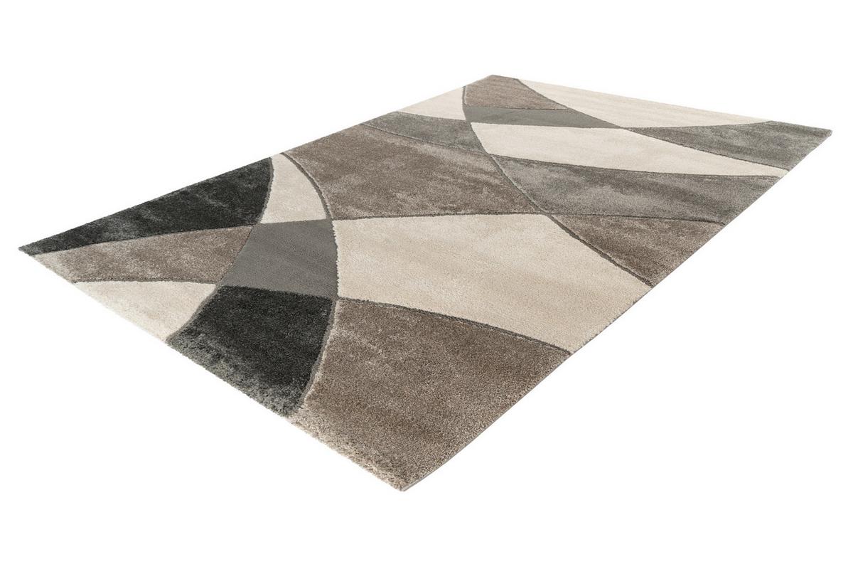 Flachwebteppich My Frisco 282 - Grau, Basics, Textil (80/150cm) - Obsession
