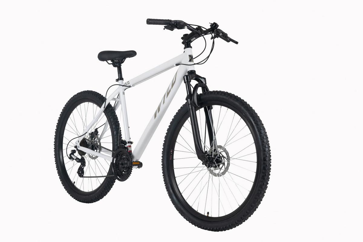 Mountainbike 27,5'' WYLD weiß - Weiß, Basics, Metall (25cm)