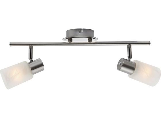 Strahler Elke - Chromfarben/Weiß, KONVENTIONELL, Glas/Metall (41,5cm) - Ombra Strahler Elke - Chromfarben/Weiß, KONVENTIONELL, Glas/Metall (41,5cm) - Ombra
