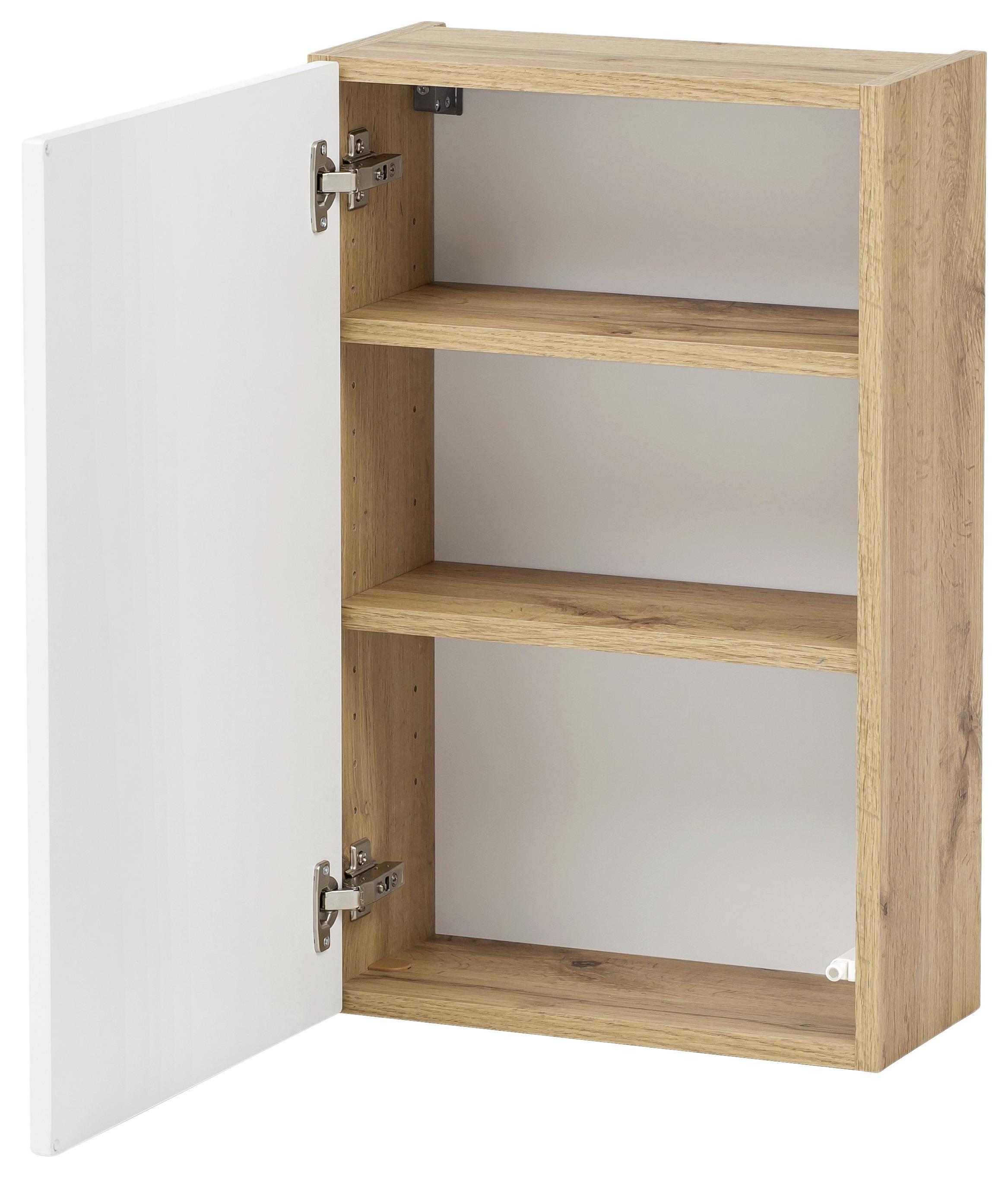 Weißer Hängeschrank
