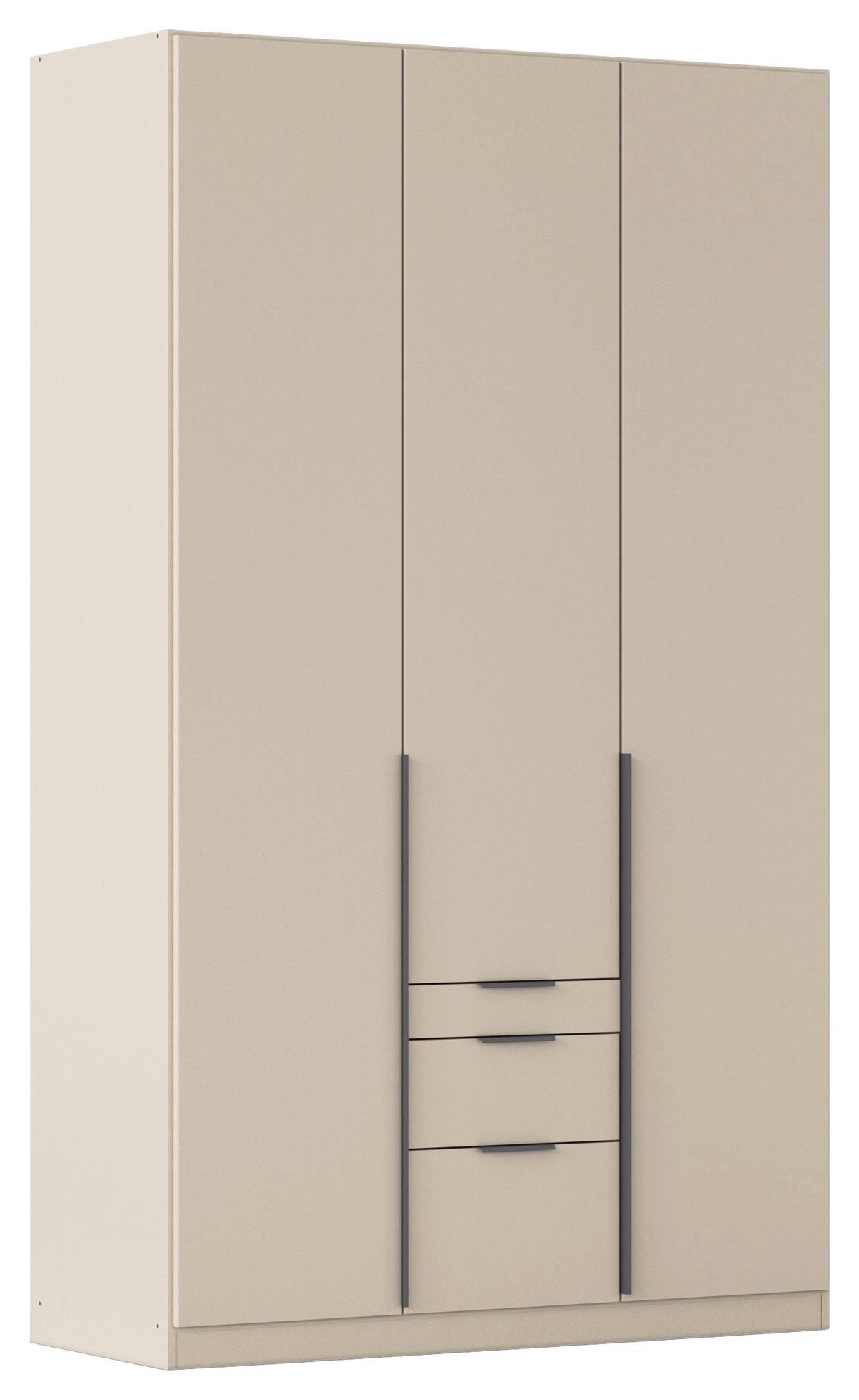 Drehtürenschrank Alabama Champagner B: 136 cm - Champagner, MODERN, Holzwerkstoff (136/229/54cm) - Rauch Möbel