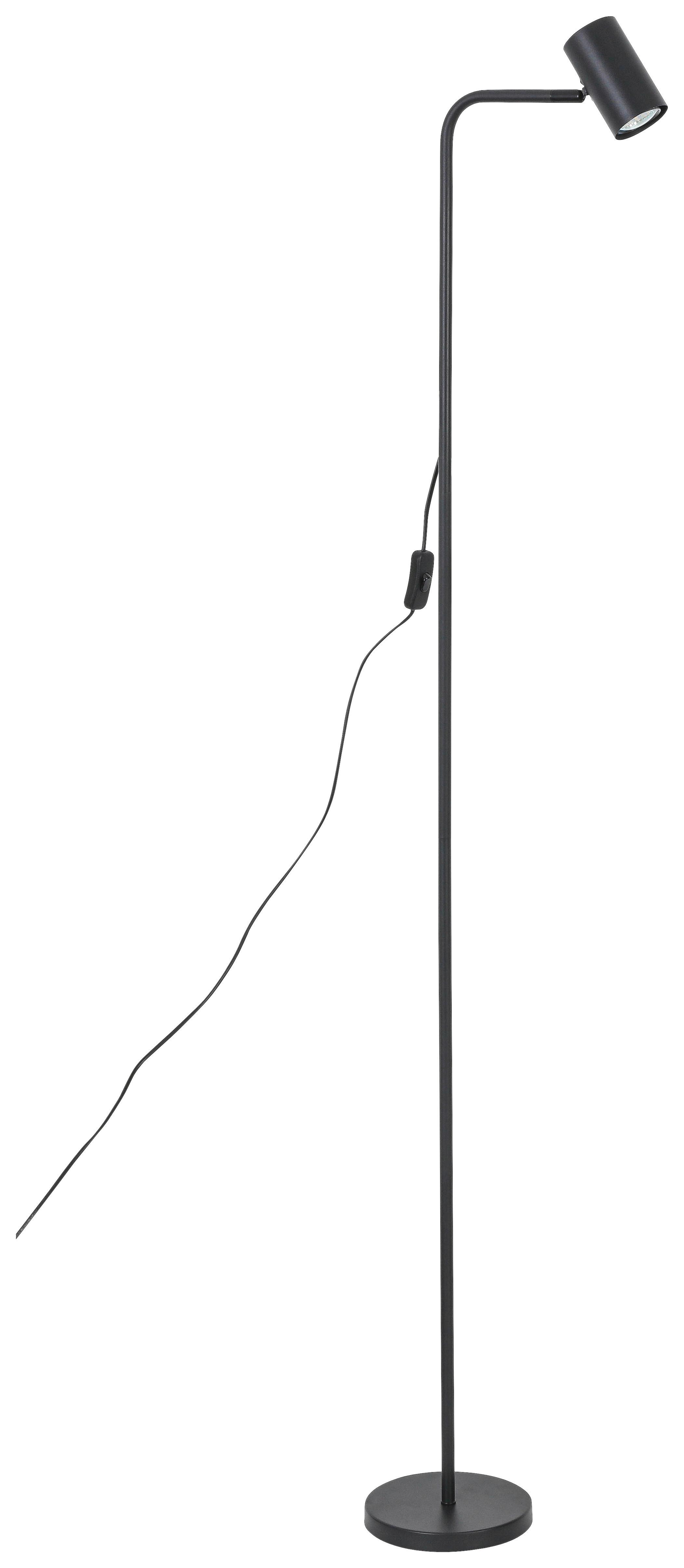 STOJACIA LAMPA NEUZOP - čierna, Modern, kov/plast (35,5/18/154,5cm) - Mömax