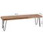 Sitzbank Bagli B: 160 cm Akaziefarben - Schwarz/Akaziefarben, MODERN, Holz (160/45/40cm) - Livetastic Sitzbank Bagli B: 160 cm Akaziefarben - Schwarz/Akaziefarben, MODERN, Holz (160/45/40cm) - Livetastic