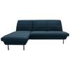 Ecksofa Looks Ix - Schwarz/Dunkelblau, Design, Textil (168/214cm) - LOOKS by W.Joop