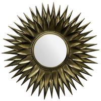 Wandspiegel Goldfarben B: 74 Cm - Goldfarben, Design, Glas/Metall (74/74/6cm) - MID.YOU