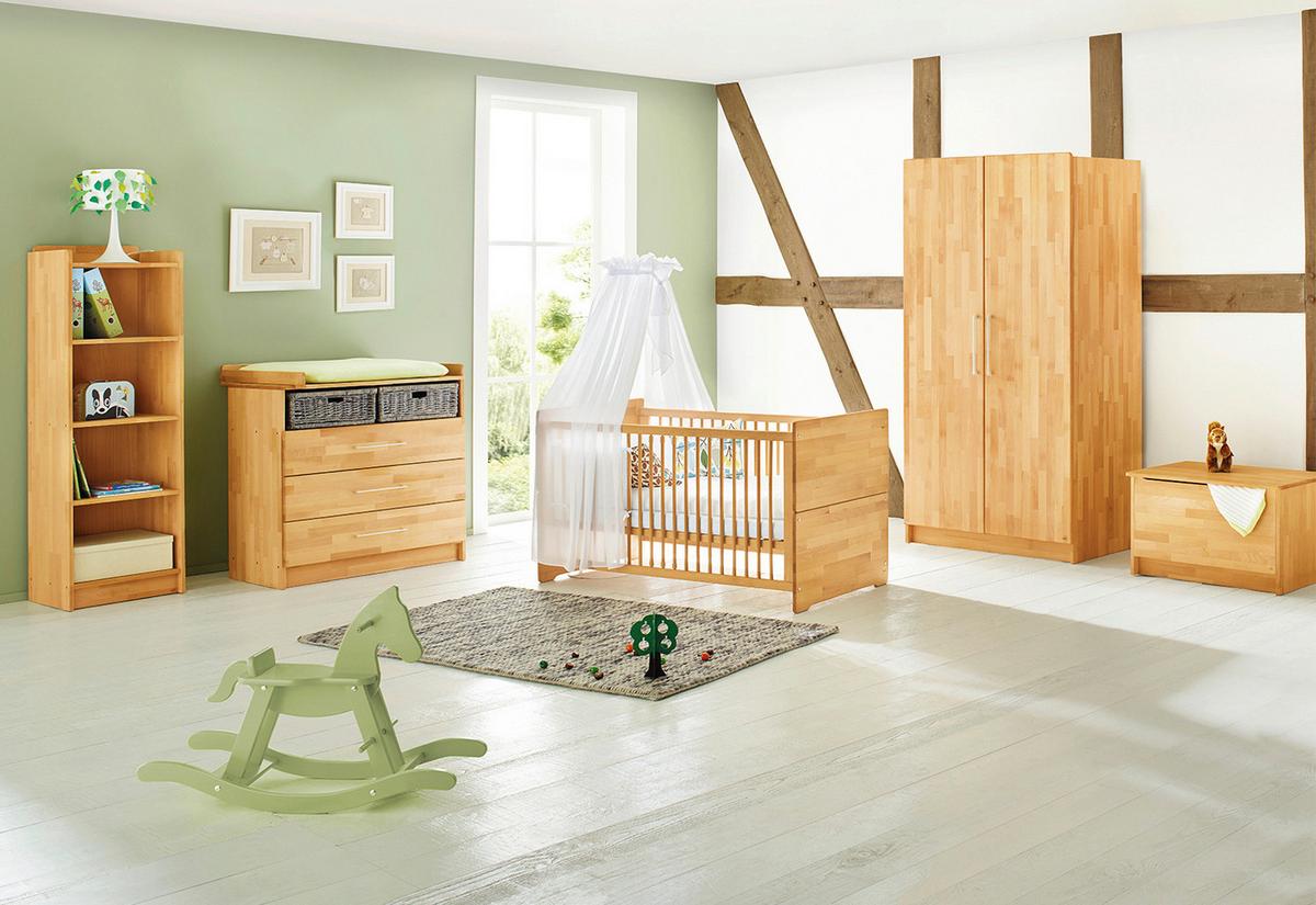 Babyzimmer 102174b Natura - Buchefarben, Natur, Holz - Pinolino