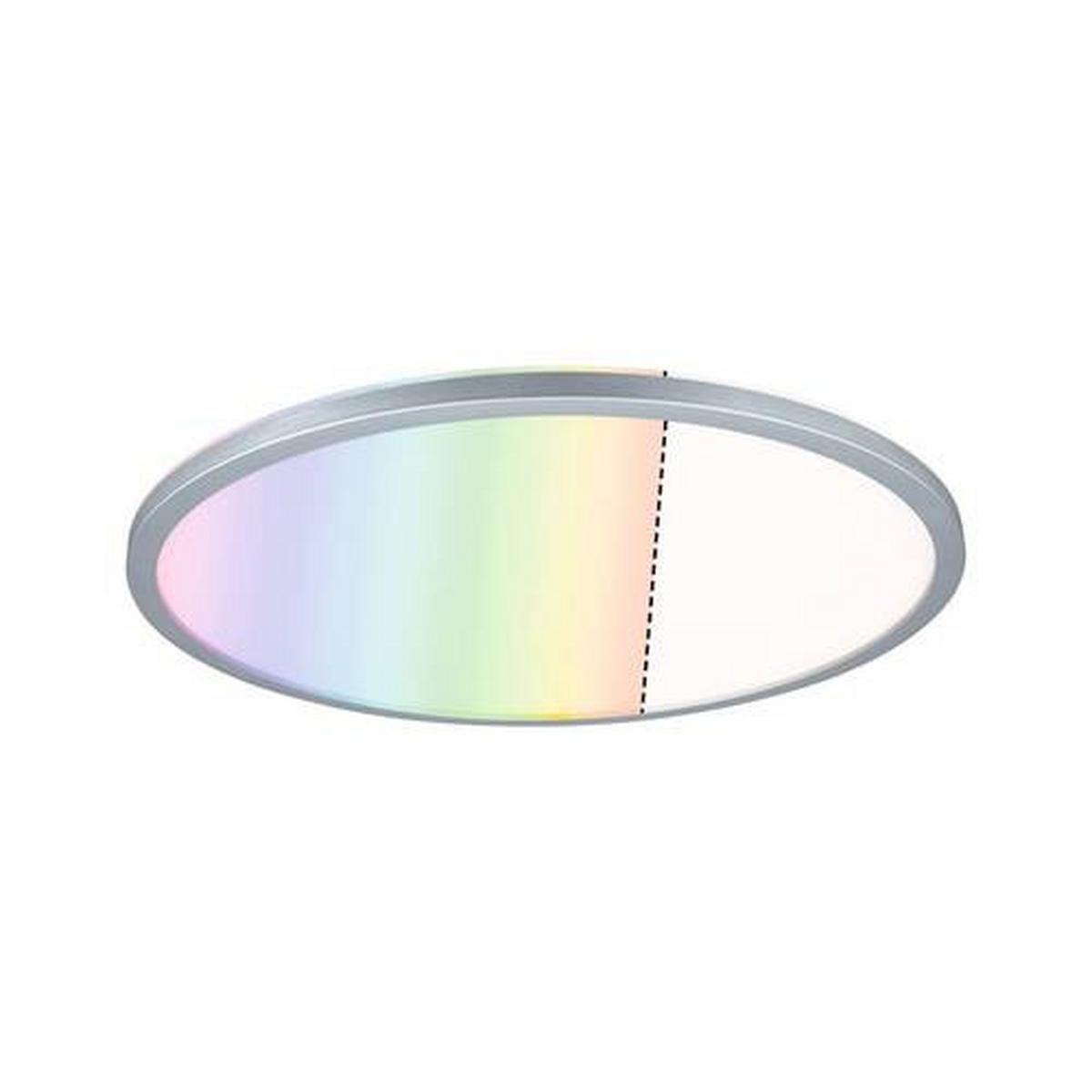 LED-Paneel Ø 42 cm Rund dimmbar - Chromfarben, Basics, Kunststoff (42cm) - Paulmann