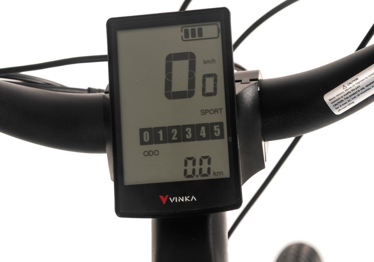 E-citybike 28 Zoll Schwarz - Schwarz, MODERN, Metall (180/70/100cm)