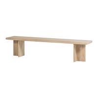 SITZBANK Ato Naturfarben B: 180cm - Naturfarben, MODERN, Holz (180/47/45cm) - Livetastic