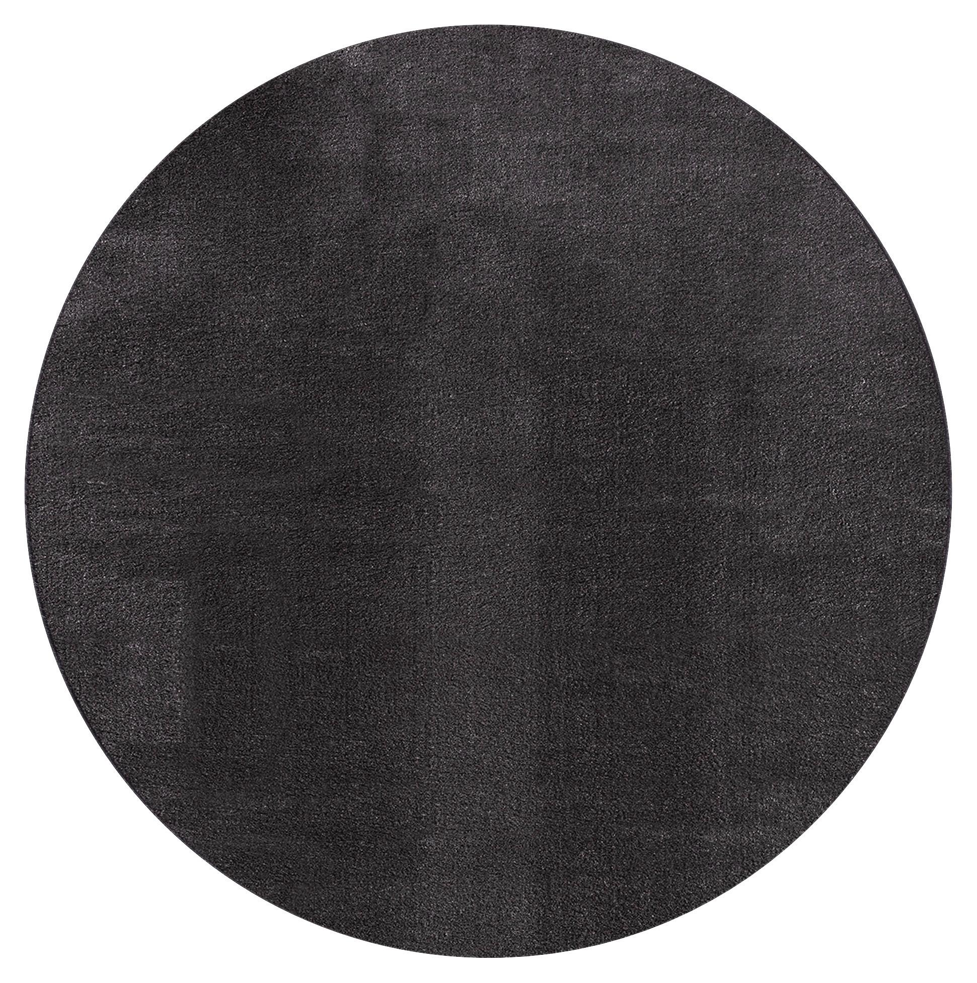 Fellteppich Loft - Schwarz, KONVENTIONELL, Textil (200cm)