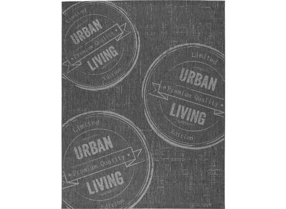 Koberec Tkaný Na Plocho Urban Living 1 - antracitová, Lifestyle (80/200cm) - Mömax modern living Koberec Tkaný Na Plocho Urban Living 1 - antracitová, Lifestyle (80/200cm) - Mömax modern living