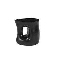BEISTELLTISCH Schwarz B: 40 cm - Schwarz, Design, Holz (40/36/41cm) - MID.YOU