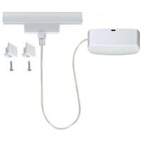 Schienensystem Urail Einspeiser 97679 Weiß - Weiß, Design, Metall (100/16,5/3cm) - Paulmann