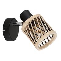 STRAHLER Mali - Schwarz/Naturfarben, Natur, Holz/Metall (8,5/13,5cm) - Globo