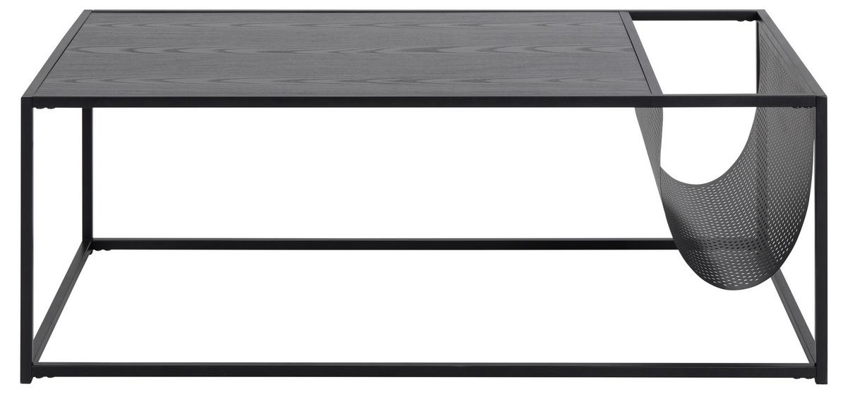 Konferenční stolek Seaford 110cm - černá, Trend, kov/kompozitní dřevo (110/60/40cm)