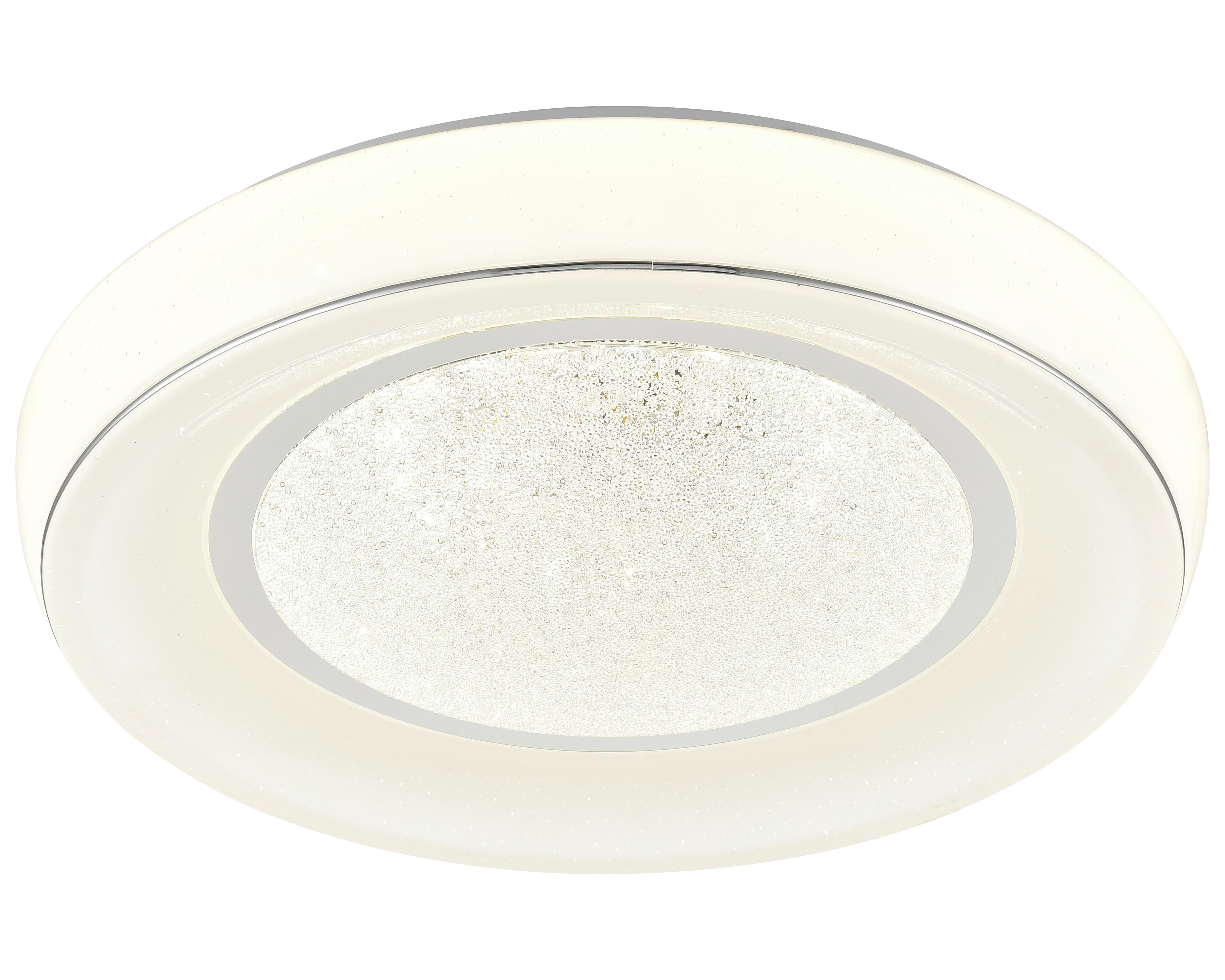 Led Mennyezeti Lámpa Beatrice - fehér, Modern, műanyag/fém (49/9cm) - Luca Bessoni