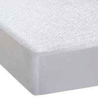 ELASTICKÉ PROSTĚRADLO NEPROMOKAVÉ 180X200CM - bílá, Basics, textil (180/200cm)