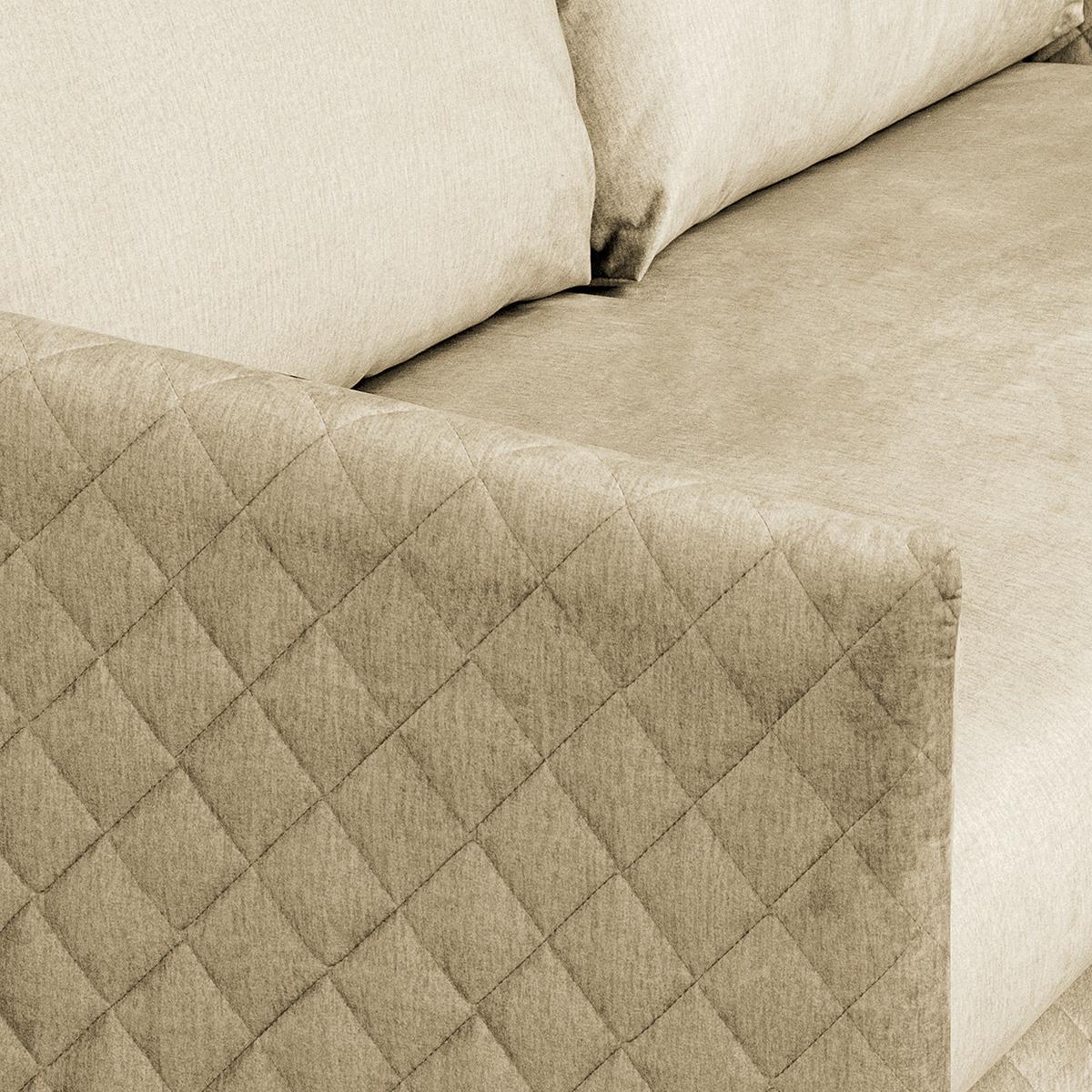Schlafsofa Sana Beige B: 175 cm - Beige/Naturfarben, Design, Textil (175/95/103cm) - Livetastic