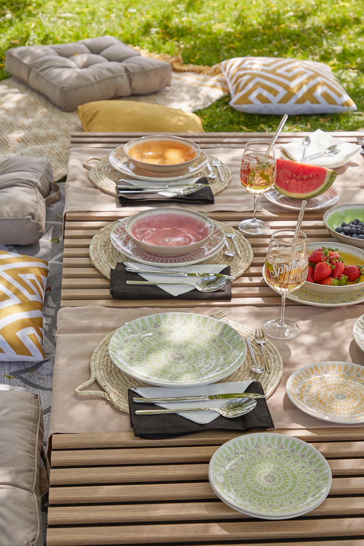 Tafelservice Kapstadt Keramik 6 Personen Geschirr Set - Multicolor, KONVENTIONELL, Keramik - Luca Bessoni