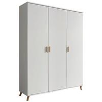 Drehtürenschrank 137cm Falun, Weiß - Weiß, Design, Holzwerkstoff (137/203/53cm) - Rauch Möbel