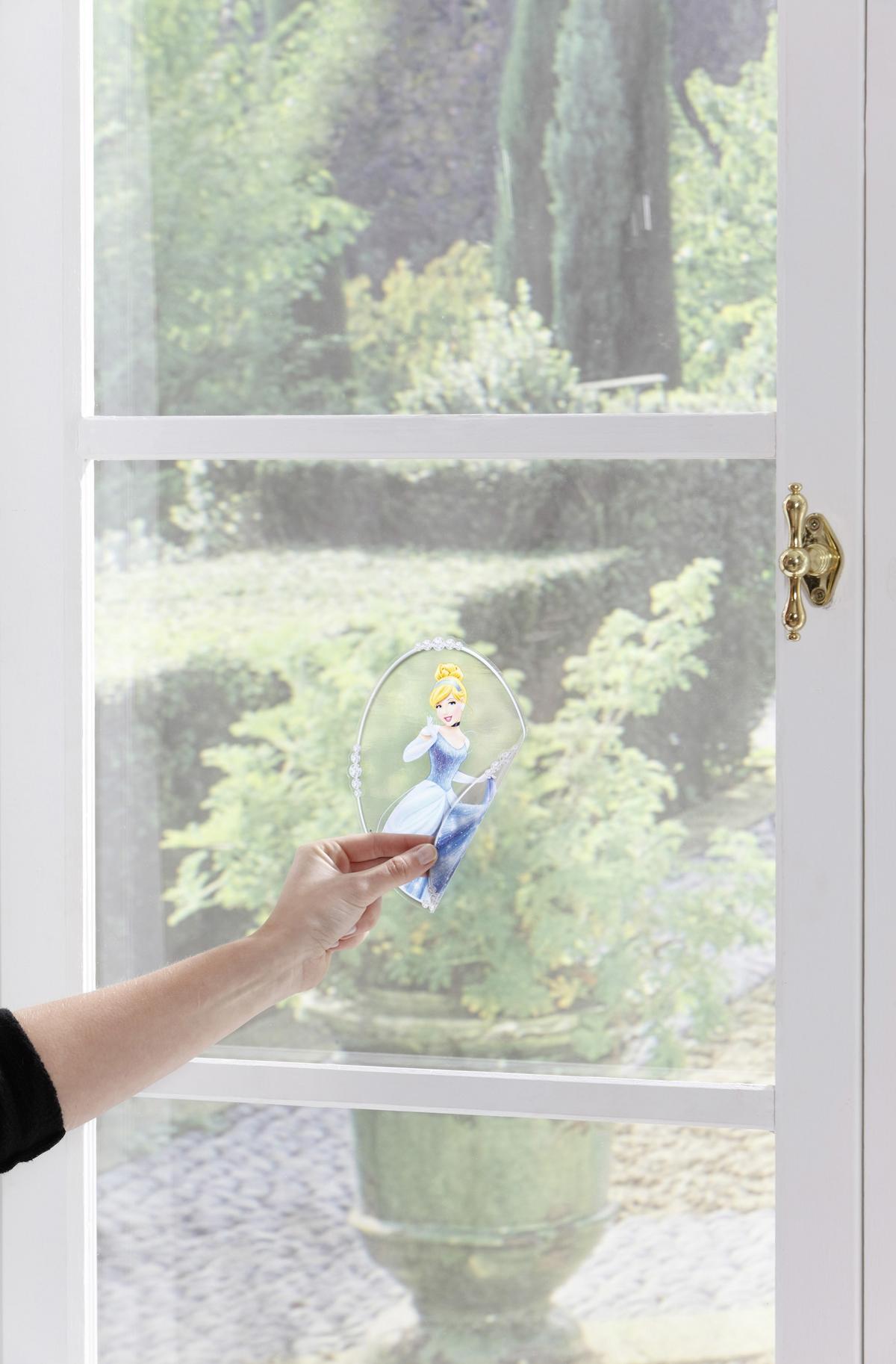 Fensterbild Princess - Multicolor, LIFESTYLE, Kunststoff (31/31cm)