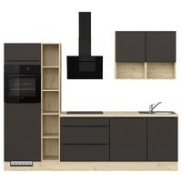 Küchenleerblock Ip1200 - Eichefarben/Braun, Design, Holzwerkstoff (280cm) - Impuls