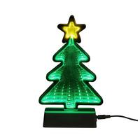 Led-dekoleuchte Christmas Tree - Transparent/Weiß, Basics, Kunststoff (13,2/4,6/22,8cm) - James Wood