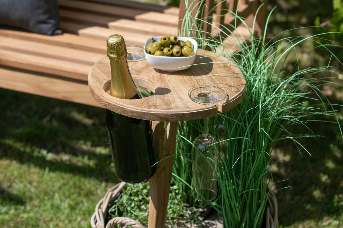 Getränkehalter Woodie Getränkehalter Spike - Basics, Holz (31/75cm) - Gardenson