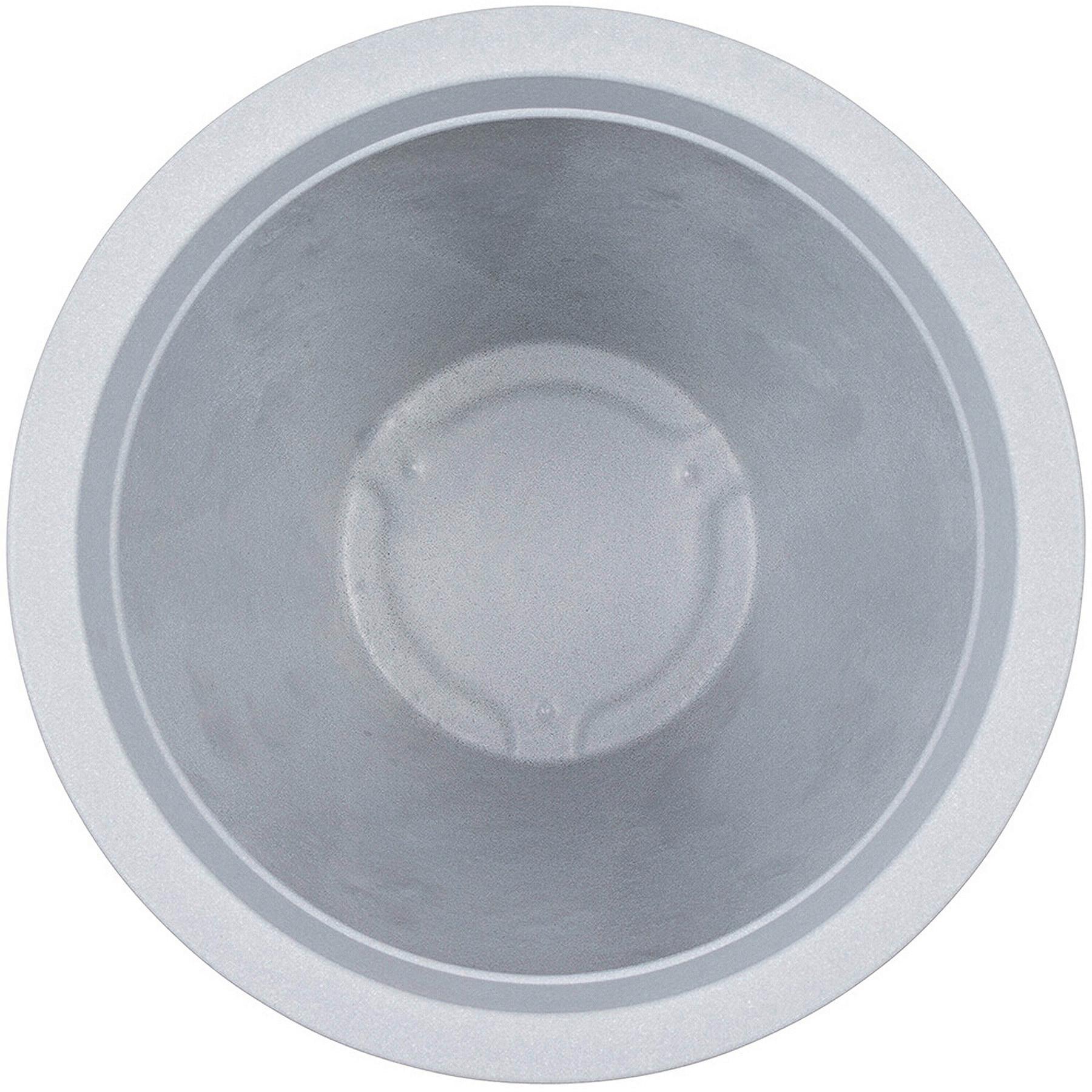Pflanzentopf Grau D: 50 cm - Grau, Basics, Kunststoff (50/38,5cm) - Siena Garden