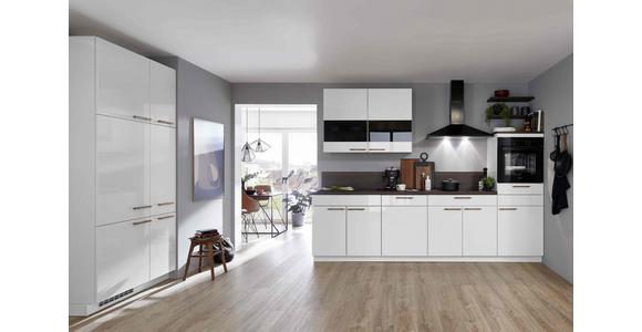 Einbauküche Weiß Hgl. Planbar In Weiß Hgl - Weiß Hochglanz, MODERN, Holzwerkstoff - Vertico