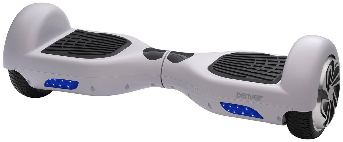 Self-Balancing-Scooter L: 60 cm Bis 90 Kg mit Led - Weiß, Basics (60/17,8/18,8cm)
