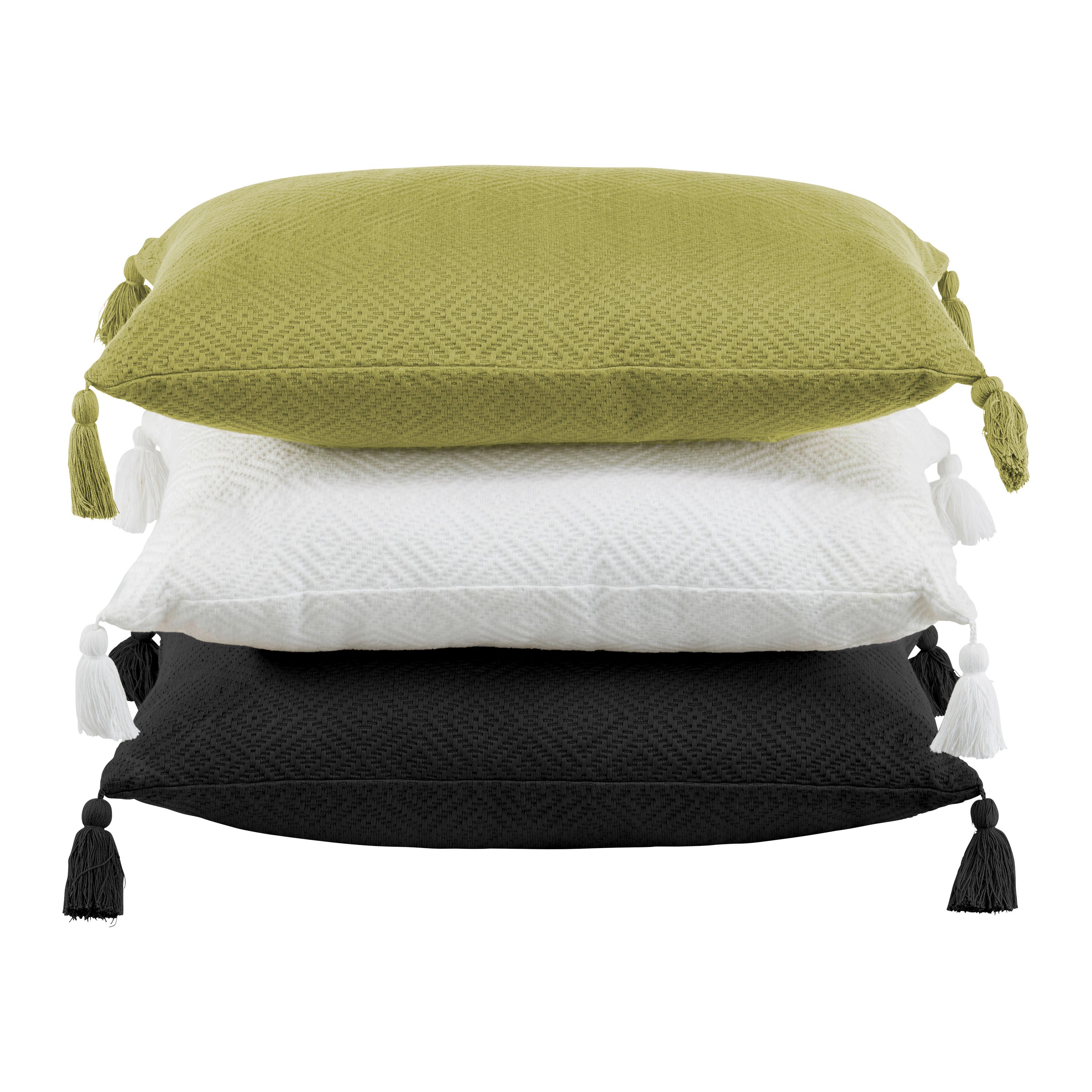 Dekoračný vankúš Frieda,40/60cm,olivově zelená - olivově zelená, Moderní, textil (40/60cm) - Modern Living