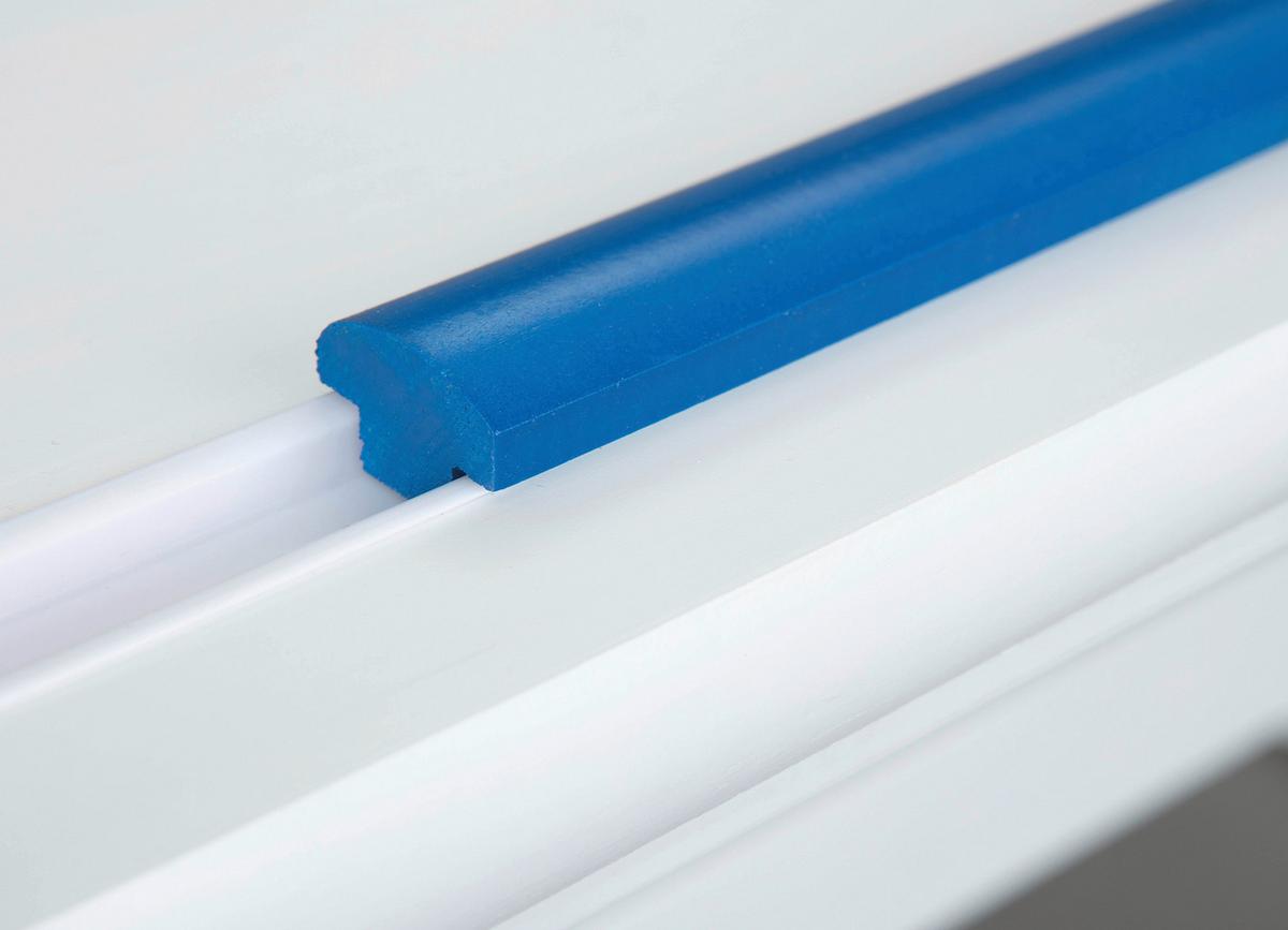 Jugendschreibtisch Mit Lade B 109 Cm H 63-96cm Baru, Weiß - Blau/Rosa, Basics, Holz/Holzwerkstoff (109/55/63-96cm) - MID.YOU