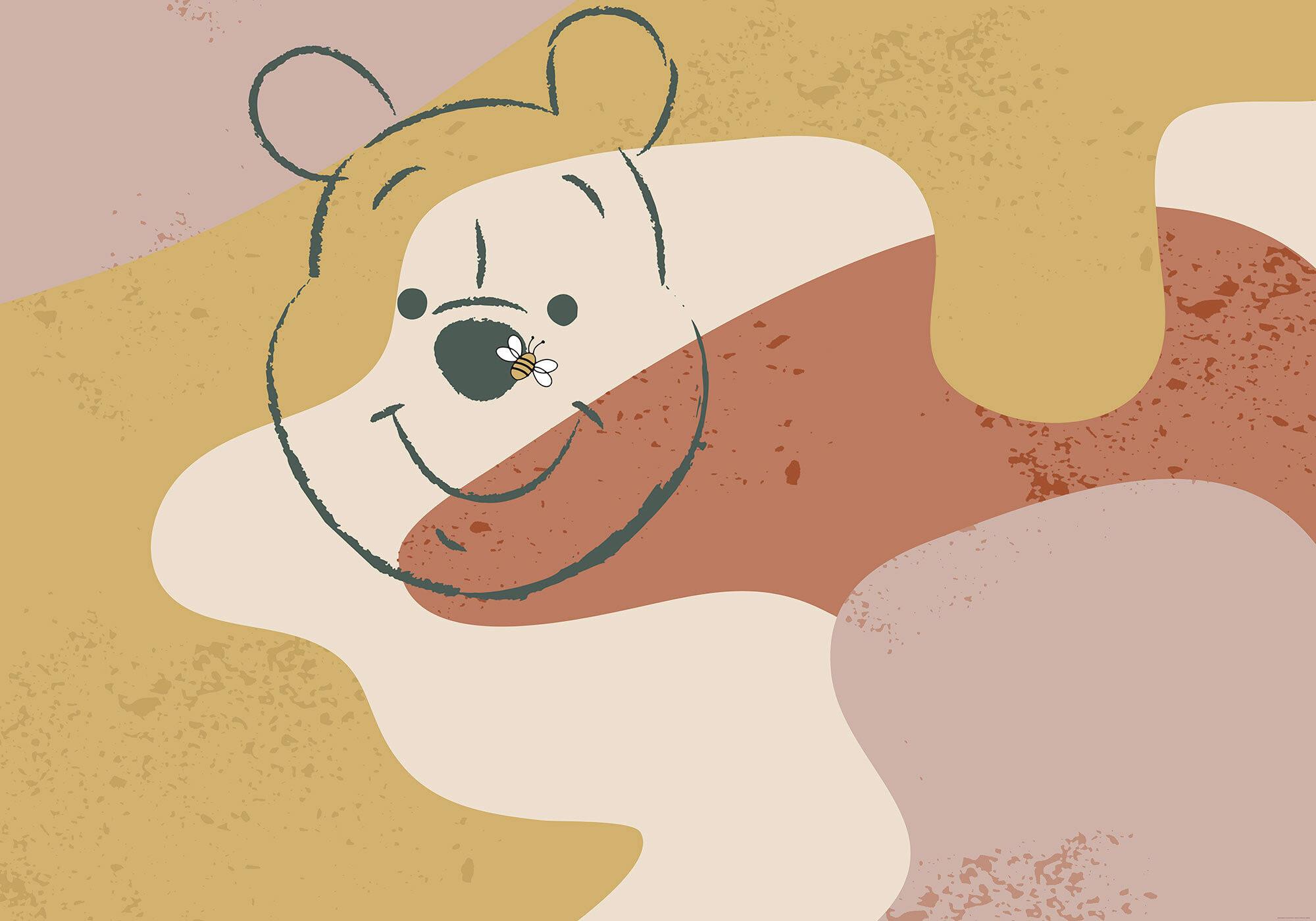 Fototapete Winnie The Pooh Bee - Multicolor, Trend, Papier (400/280cm)