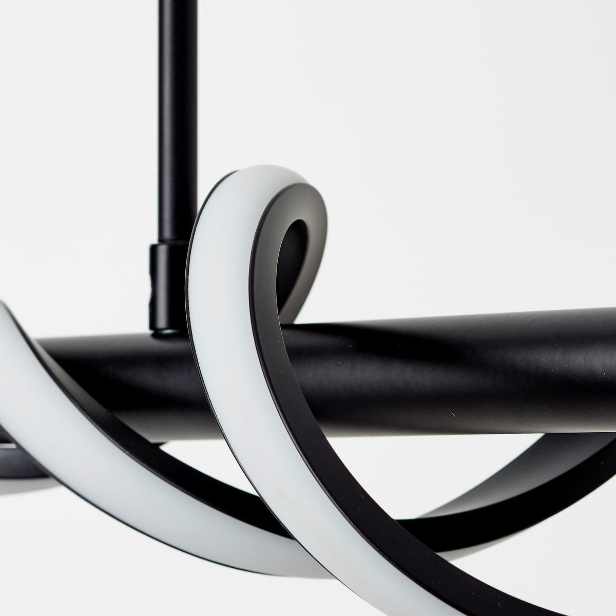 LED-PENDELLEUCHTE G99819/06 AMALIE - Schwarz, Design, Kunststoff/Metall (18/95,5/150cm) - Brilliant