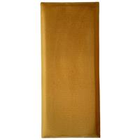 čalúnený panel 2ks, 70x30cm obdĺžnik, medová - medová, Basics, textil (70/30/4cm) - MID.YOU