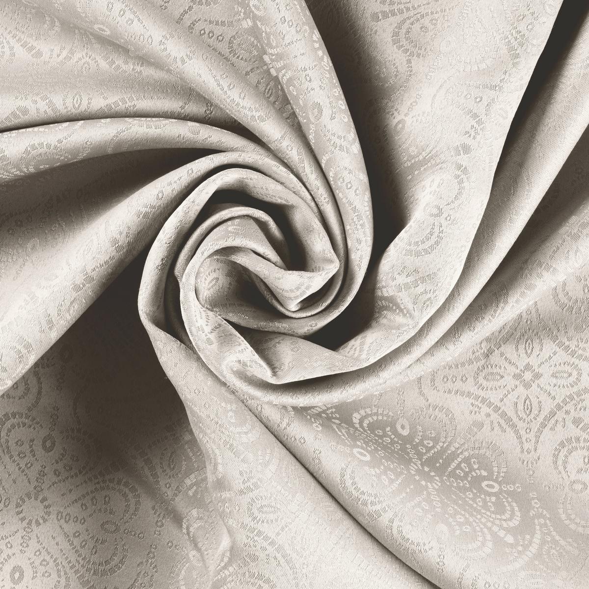 HOTOVÝ ZÁVĚS EMIL - šampaňská, Romantický / Rustikální, textil (135/245cm) - Mömax