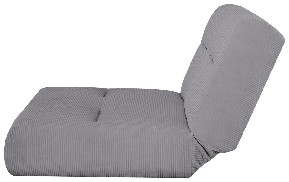 Schlafsofa Luna Grau B: 159 Cm - Grau, Design, Textil (159/88/160cm) - Livetastic