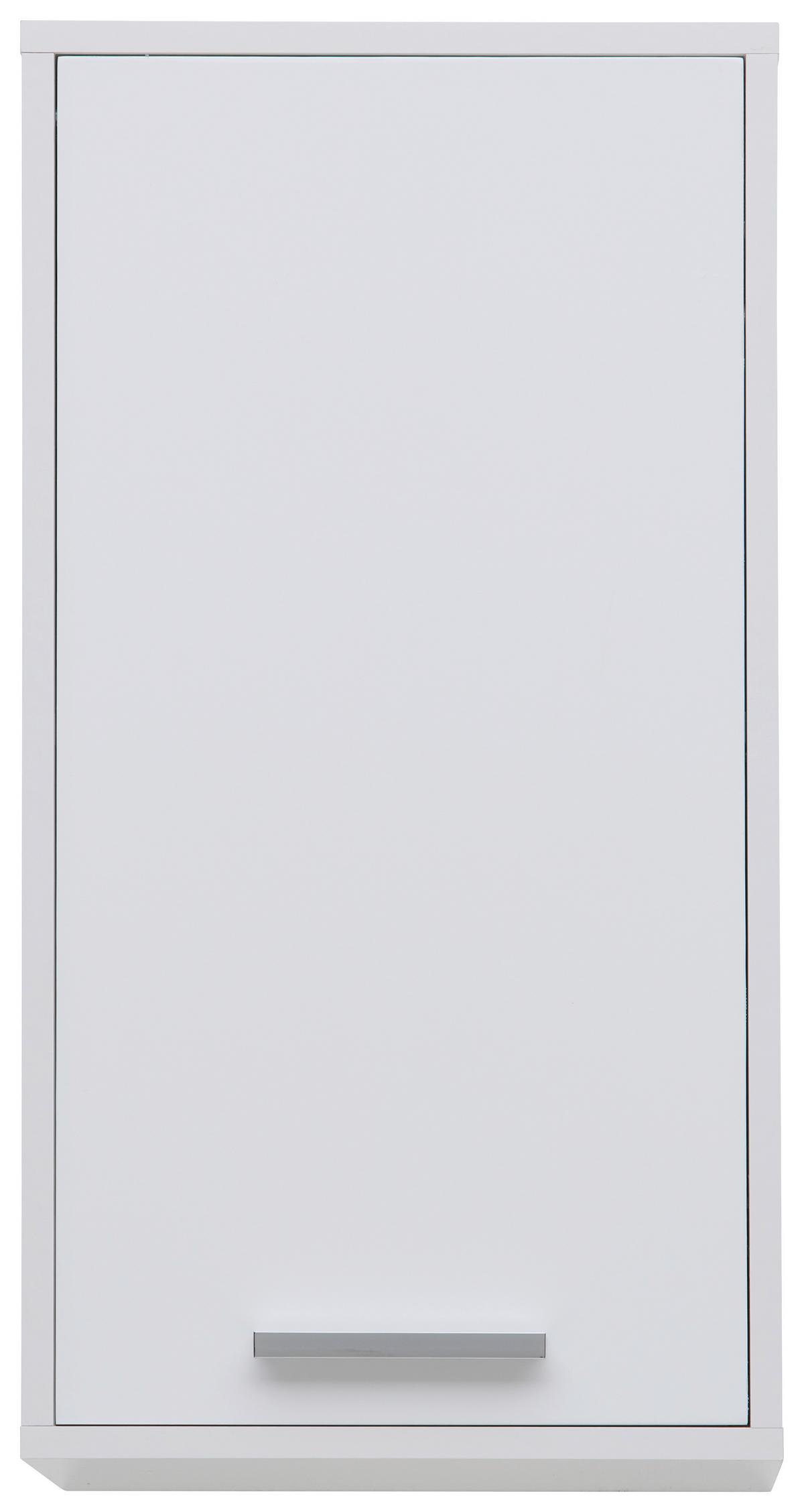 Badezimmer Milano Weiß, Dekor Artisan B: 156 cm - Weiß/Eiche Artisan, MODERN, Holzwerkstoff (156/190/40cm)