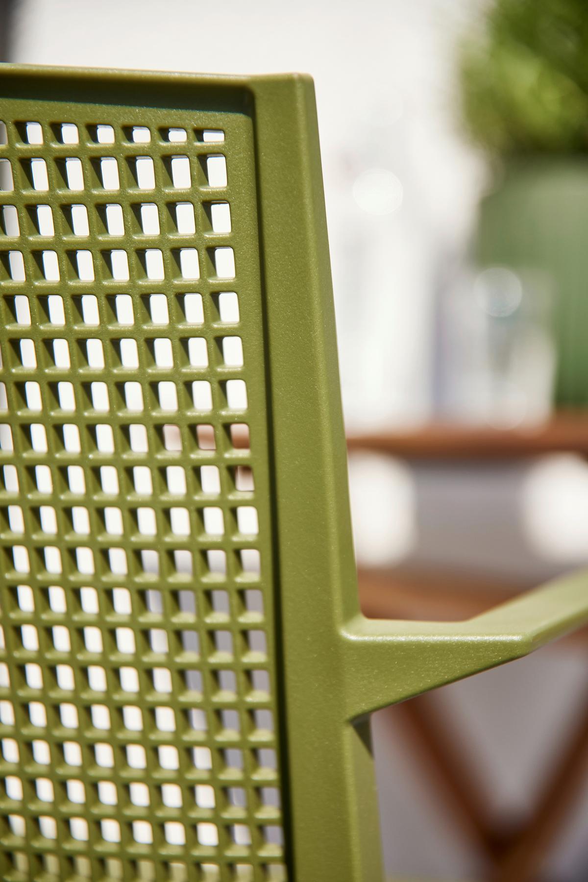 Stapelstuhl T20122 - Grün, Basics, Kunststoff (46/80/56cm) - Siena Garden