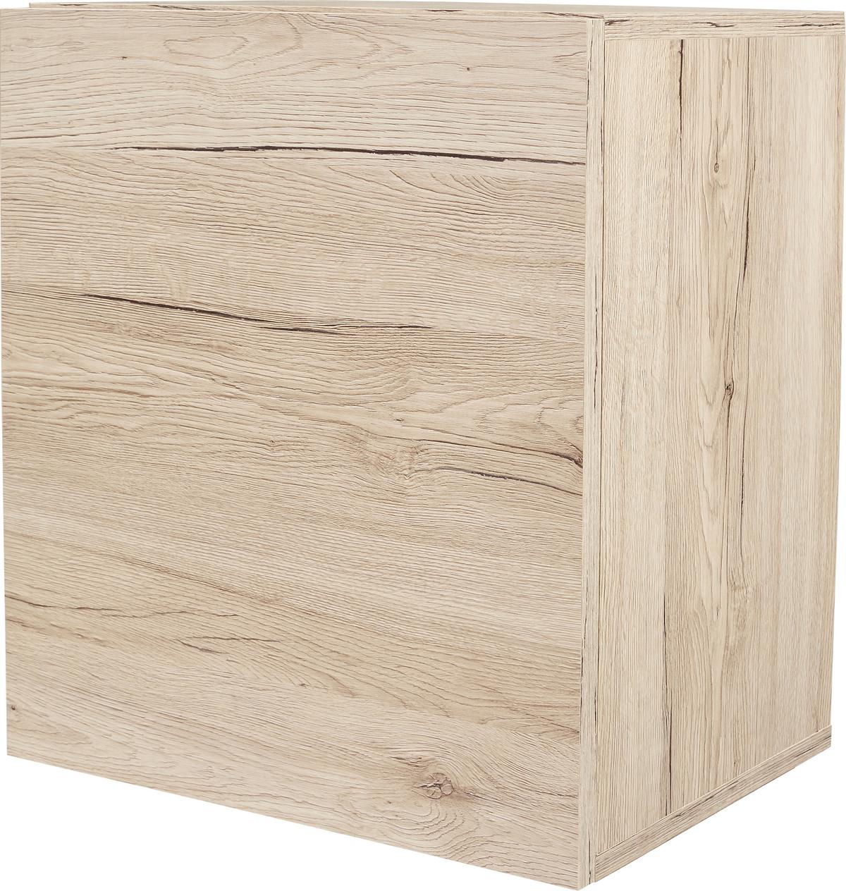 Hängeschrank Geno B: 50 Cm, San Remo Eiche Dekor - Eiche San Remo, MODERN, Holzwerkstoff (50/51/28cm)